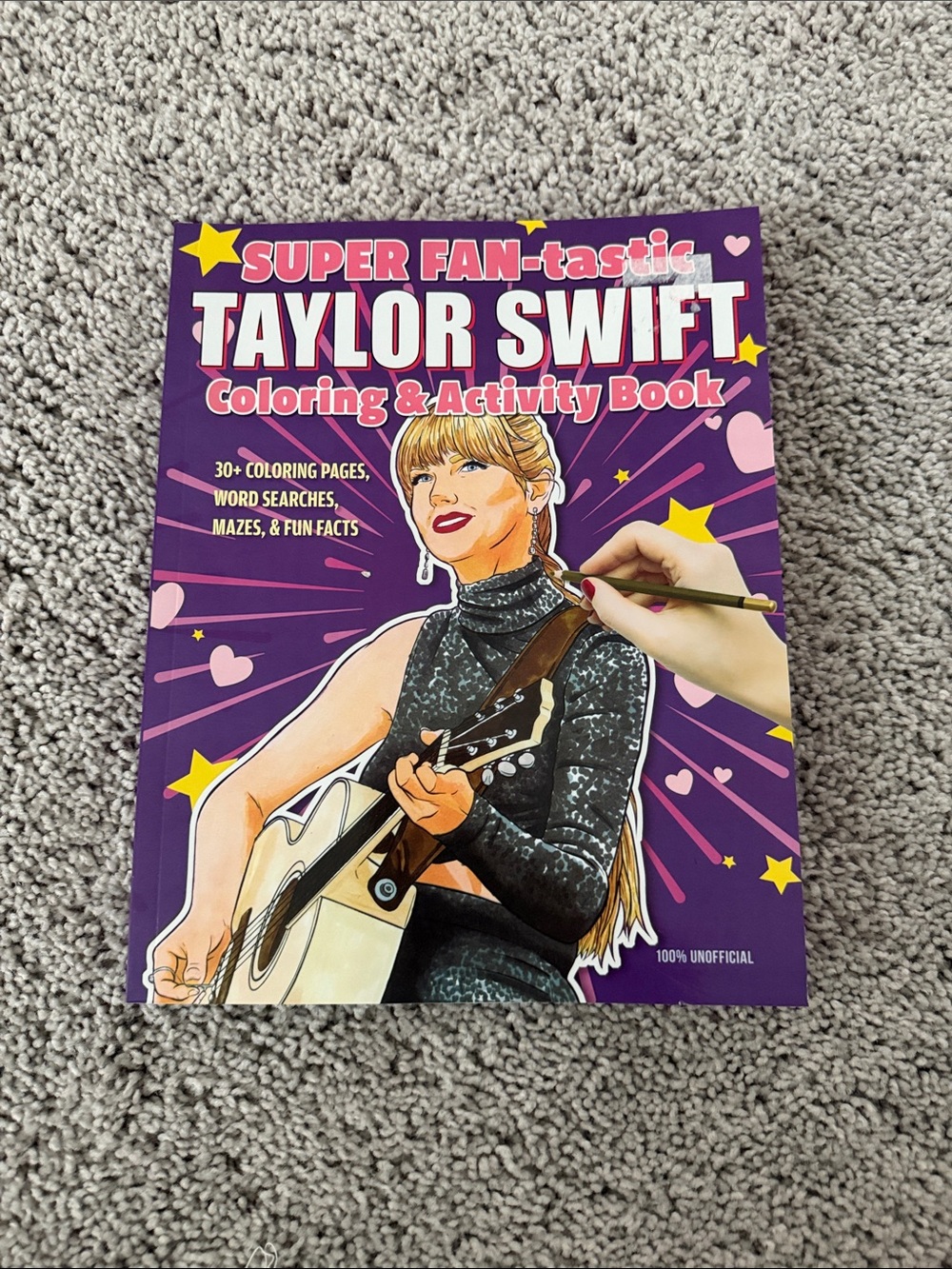 Taylor Swift Coloring & Activity Book